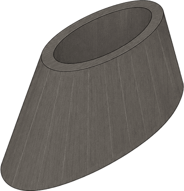 Pedestal cónico